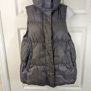 Gap, women's down vest, black, size L